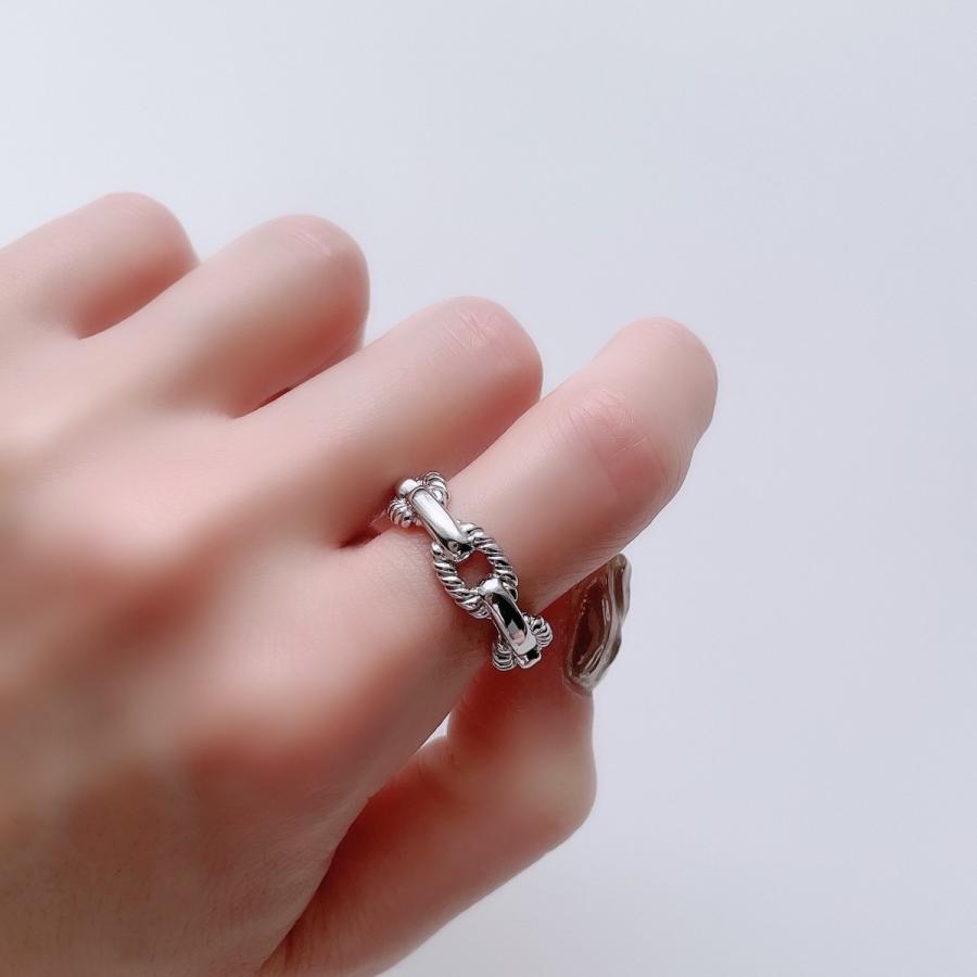 Lune（リュンヌ） ring 指輪 レディース メンズ ツイストチェーン
