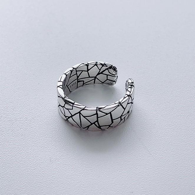 Lune ring 指輪 レディース メンズ クラックリングS925 シルバー