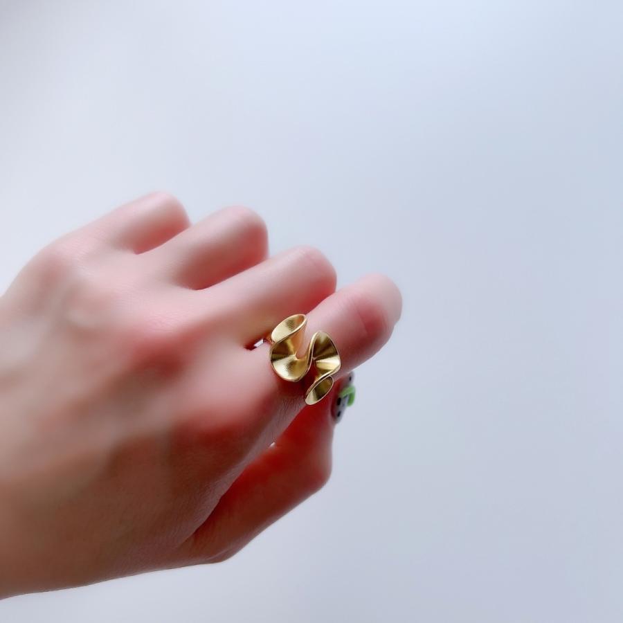 Lune（リュンヌ） ring 指輪 レディース メンズ フリルリング S925