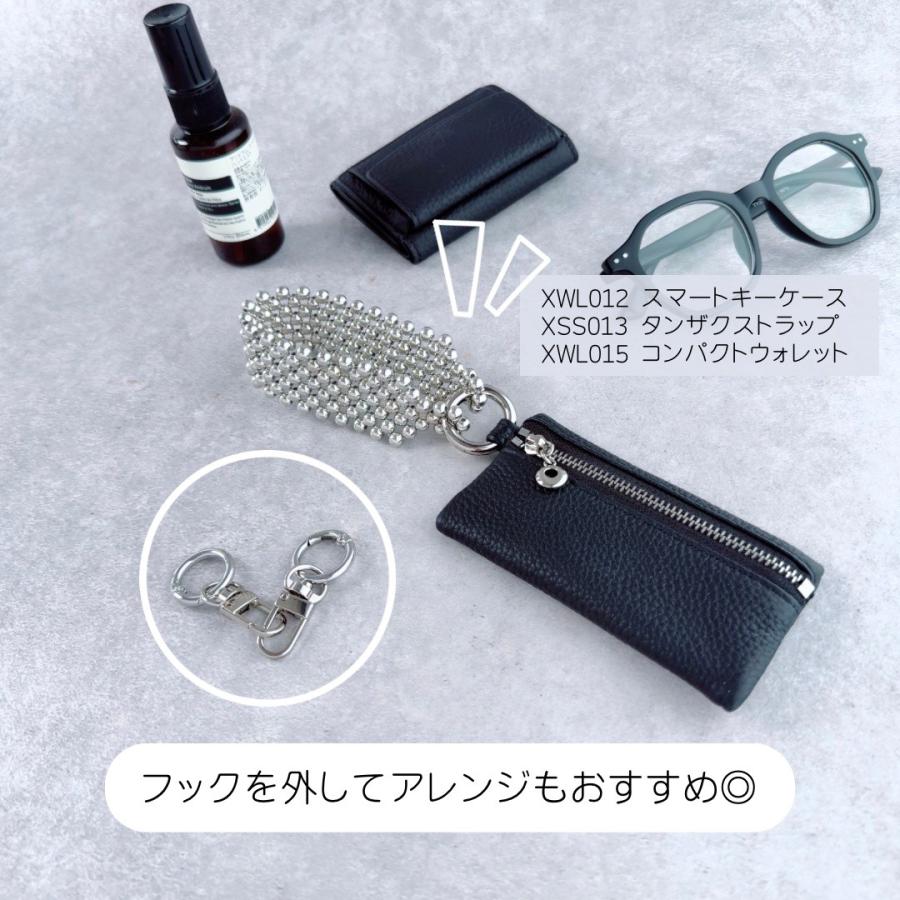 タンザクストラップ スマホストラップ おしゃれ シルバー 人気 : Lune