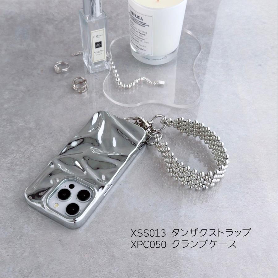 タンザクストラップ スマホストラップ おしゃれ シルバー 人気 : Lune