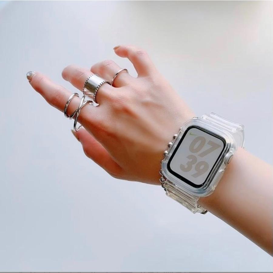 Apple Watch (アップルウォッチ) クリアバンド/ベルト ★送料無料★ :XWC003:Lune - 通販 - Yahoo!ショッピング