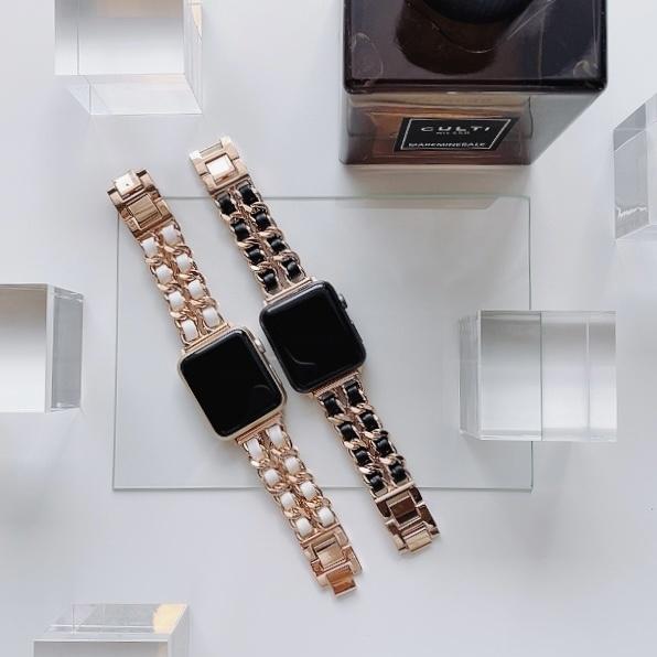 Apple Watch 全機種対応 アップルウォッチ PG ダブル チェーン バンド おしゃれ バンド デザイン 男女兼用 | Lune | 07
