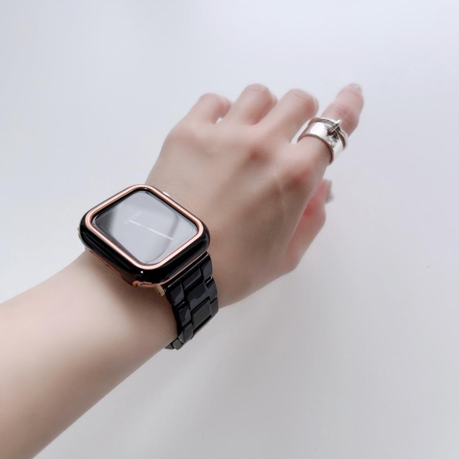 Apple Watch アップルウォッチ カバーリング バンド おしゃれ バンド デザイン 男女兼用｜across-intl｜18