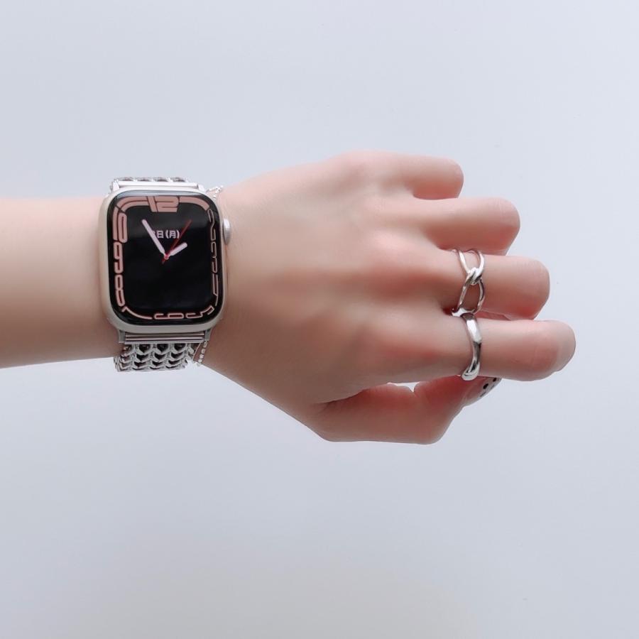 Apple Watch 全機種対応 アップルウォッチ ニッティング バンド おしゃれ バンド デザイン 男女兼用｜across-intl｜08