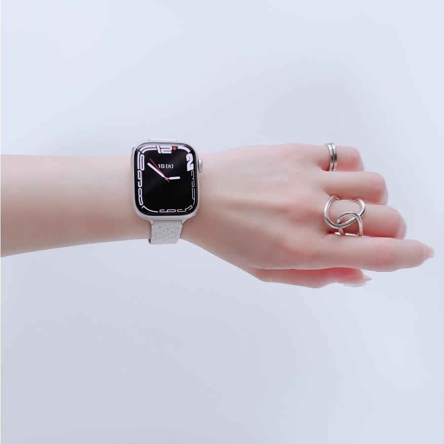 Apple Watch 全機種対応 アップルウォッチ キルティング バンド おしゃれ バンド デザイン 男女兼用｜across-intl｜05