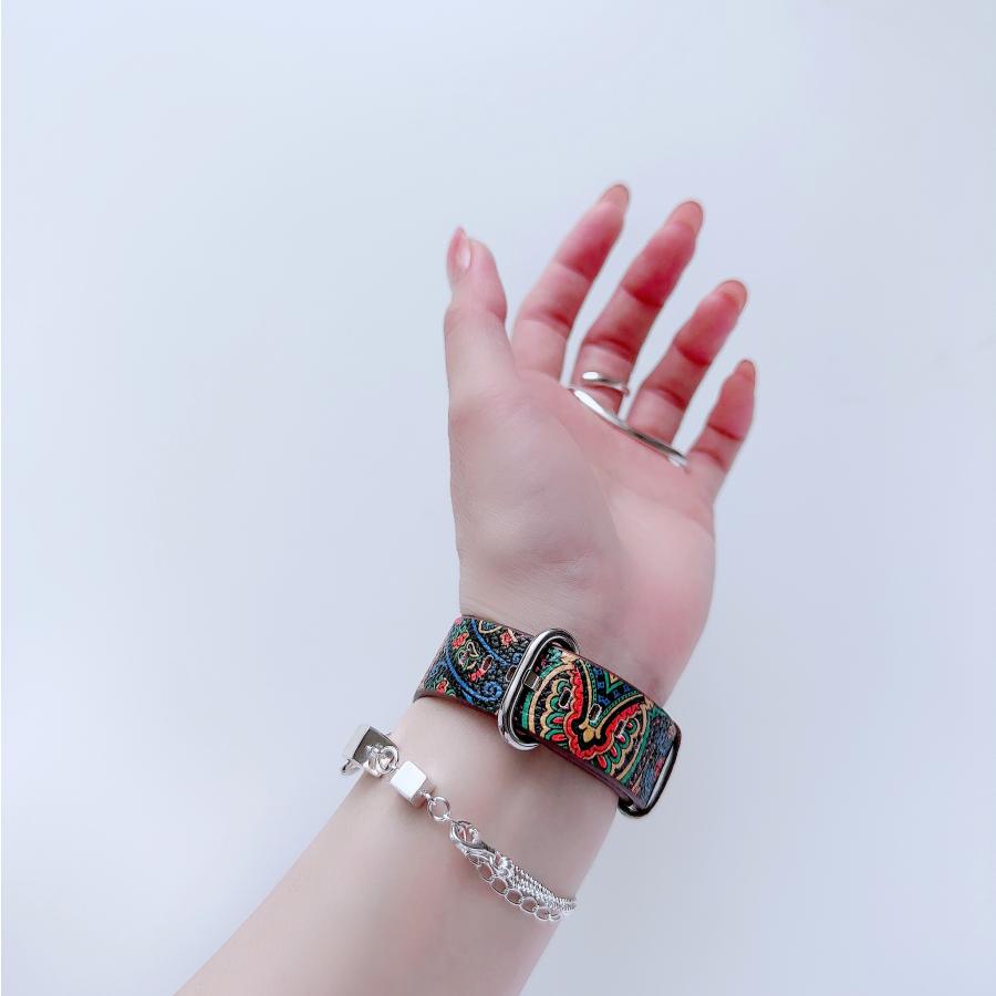 Apple Watch 全機種対応 アップルウォッチ オリエンタル バンド おしゃれ 柄 デザイン 男女兼用 | Lune | 07