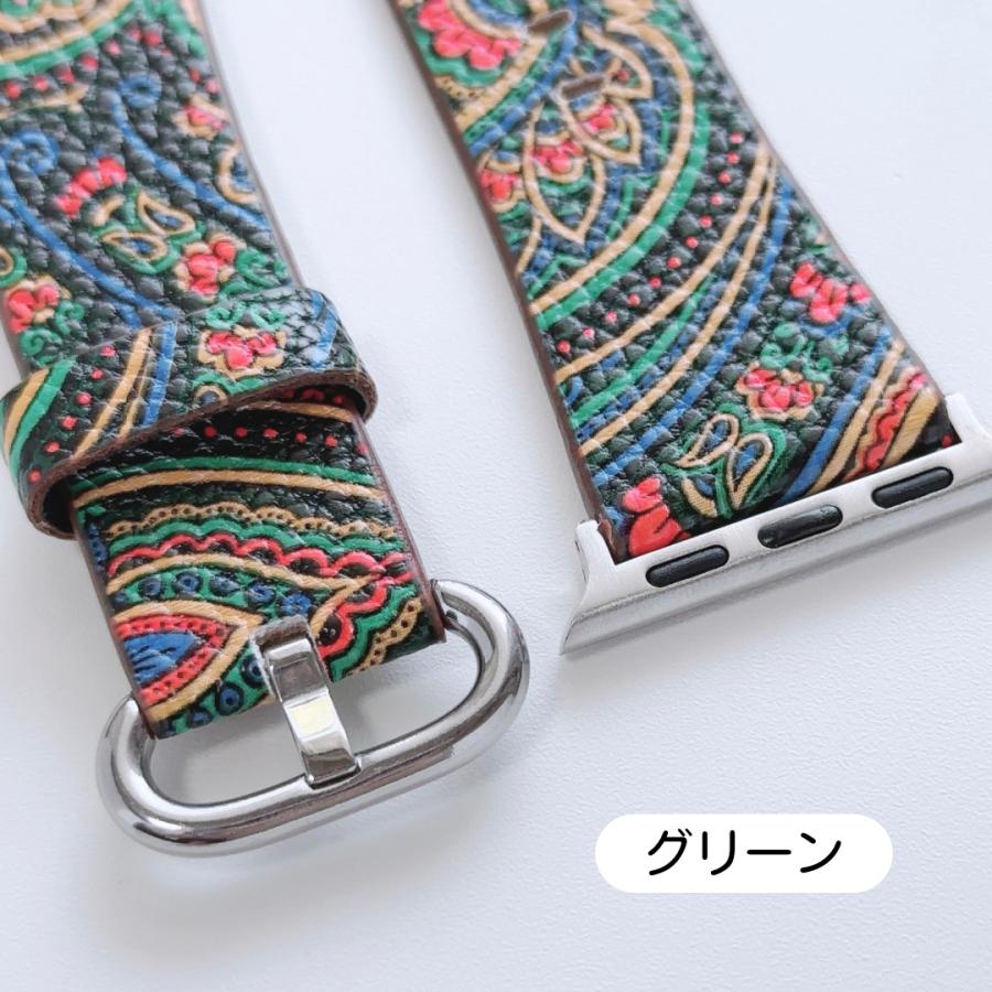 Apple Watch 全機種対応 アップルウォッチ オリエンタル バンド おしゃれ 柄 デザイン 男女兼用 | Lune | 08