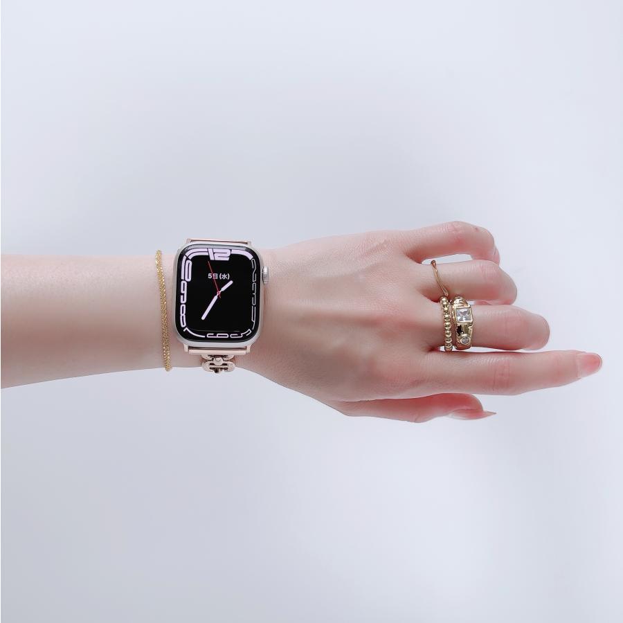 Apple Watch 全機種対応 アップルウォッチ アイ チェーン バンド おしゃれ バンド デザイン 男女兼用 | Lune | 06
