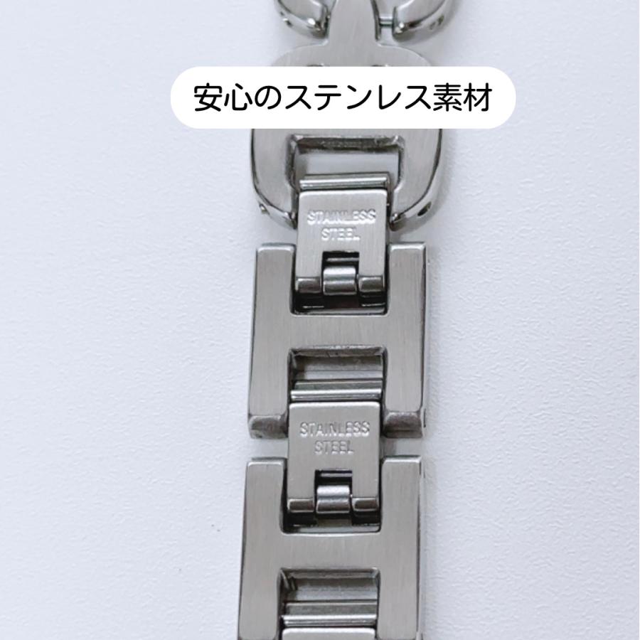 Apple Watch 全機種対応 アップルウォッチ アイ チェーン バンド おしゃれ バンド デザイン 男女兼用 | Lune | 09