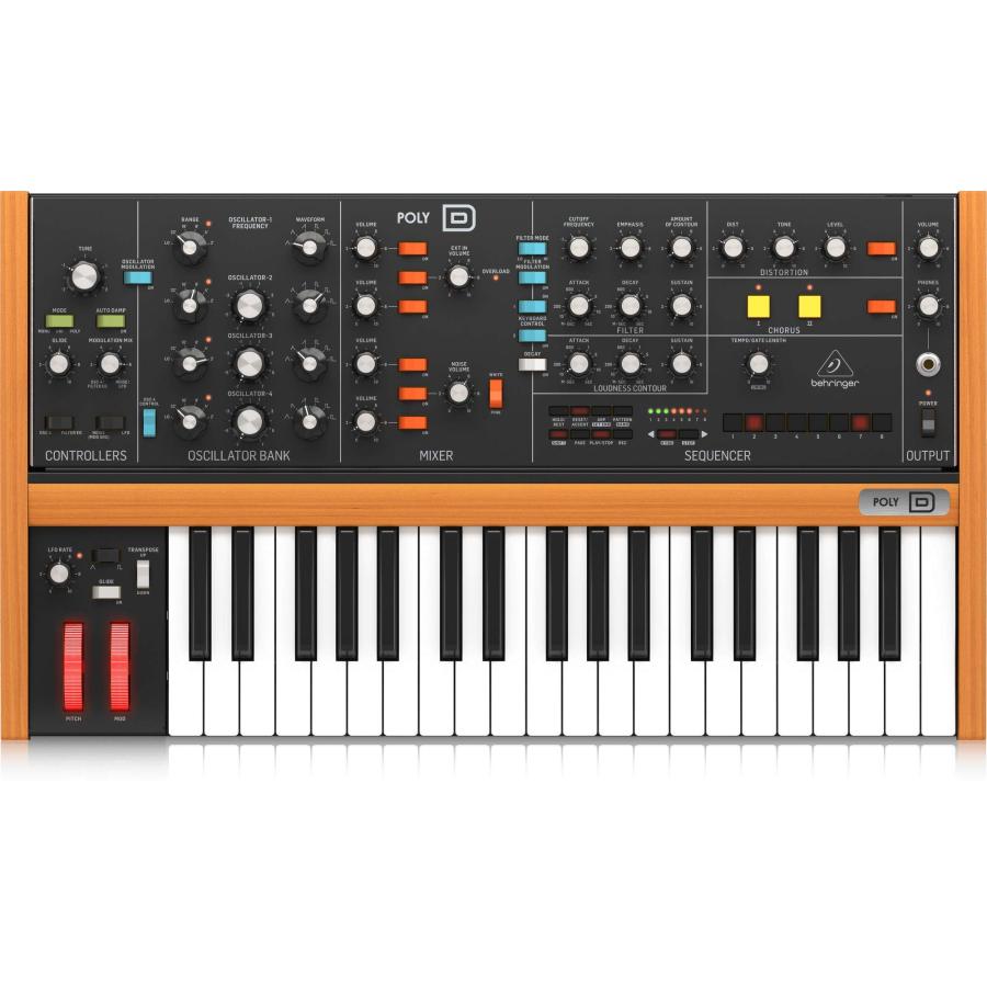 ベリンガー Behringer アナログシンセ 4ボイス パラフォニック POLY D