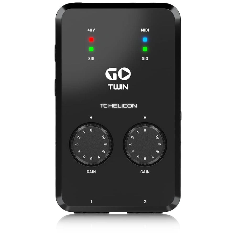TC HELICON (ティーシー ヘリコン) オーディオ/MIDIインターフェース GO TWIN 国内品