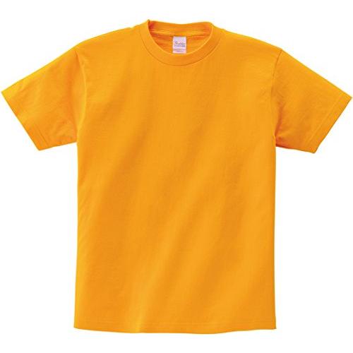 [プリントスター] 半袖 Tシャツ 5.6オンス へヴィー ウェイト Tシャツ 00085-CVT_K ボーイズ ゴールドイエロー 100cm