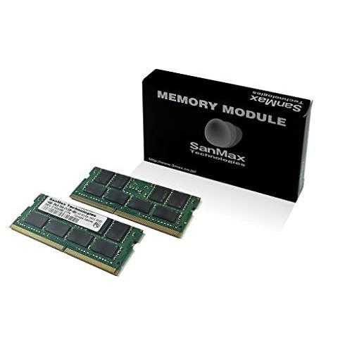 SanMax ノートパソコン用メモリ 8GB ×2枚 合計 16GB DDR4 動作品