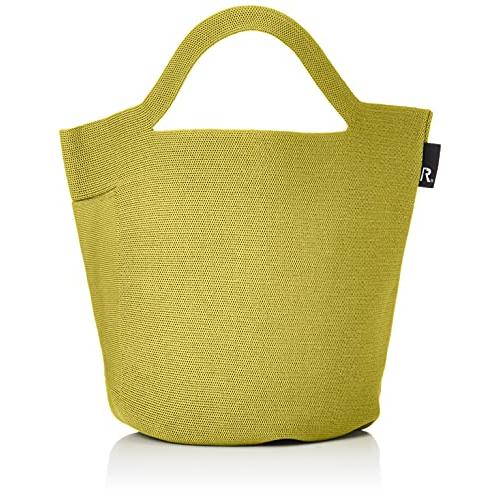 [ルートート] 軽量 自立 帽子型 リサイクル糸 ニット バスケット トートバッグ ポーノ Po-No デリ 0256 レディース オリーブ