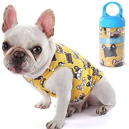 犬用冷感ベスト 犬服 クール ｔシャツ 春夏 涼しい 柴犬 フレンチブルドッググッズ クールコート 程よいひんや