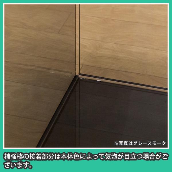 犬トイレ 飛び散り はみ出し防止 ワイドシーツ おしっこ アクリル『犬トイレ コーナータイプ（ワイドサイズ・取手穴）左角_クリアー』 