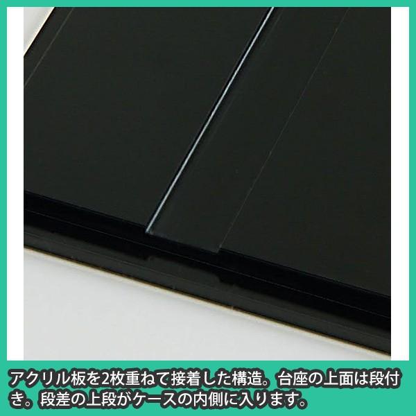Nゲージ用アクリルケース 幅1200mm_Bタイプ』 台付 鉄道模型 車両 展示