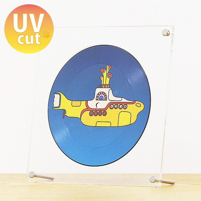 レコード 壁掛け 飾る 額縁 フレーム おしゃれ EP シングル UVカット