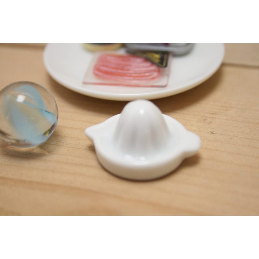 日本製 美濃焼 陶器 ミニチュアレモン絞り器 ミニチュア陶器