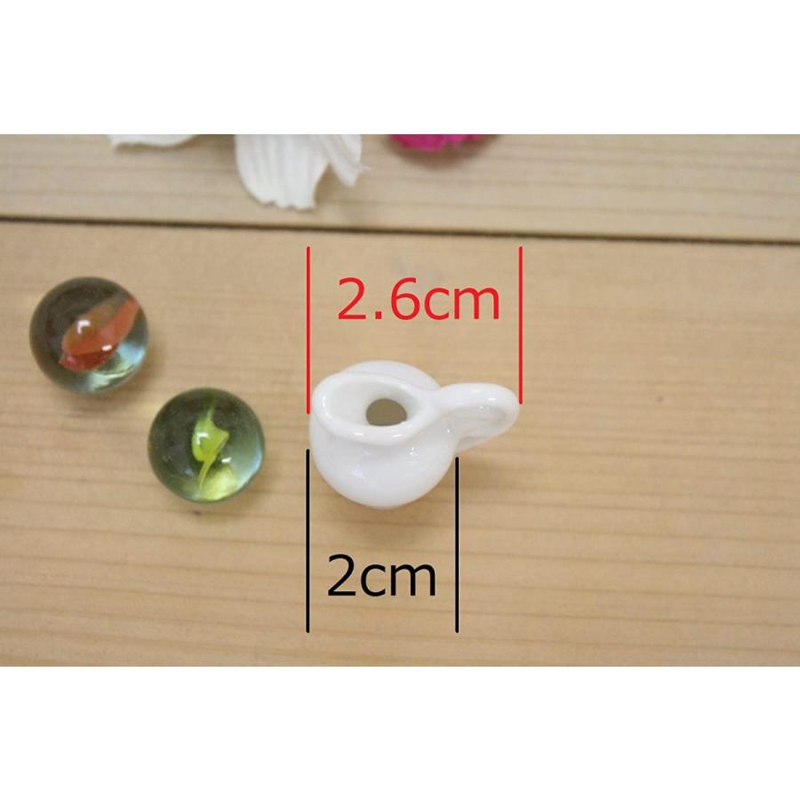 日本製 美濃焼 ミニチュア陶器 MiniTom 渦手 花瓶 ミニチュア