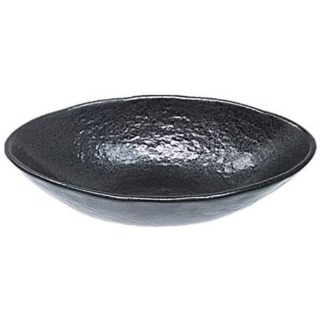 送料無料！ 黒結晶 5個セット 16cm 中鉢 楕円 日本製 ACSWEBSHOP