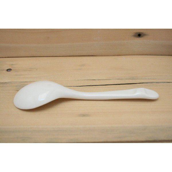 陶器 なめらかカレースプーン ニューボン製 ACSWEBSHOPオリジナル