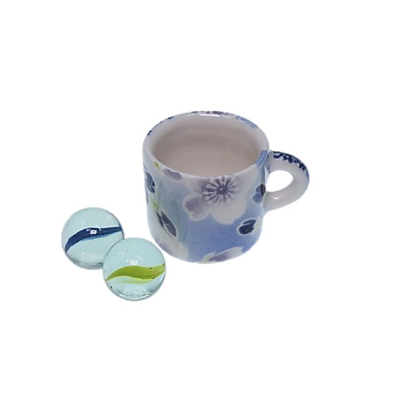 ミニチュアマグカップ 青染桜 日本製 ミニチュア食器 Zmd007 Acs Web Shop 通販 Yahoo ショッピング