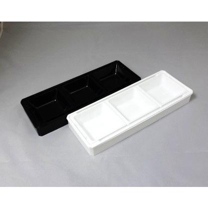 オードブル容器 使い捨て ワン折 90×33-3 フチ・底・蓋セット 25組