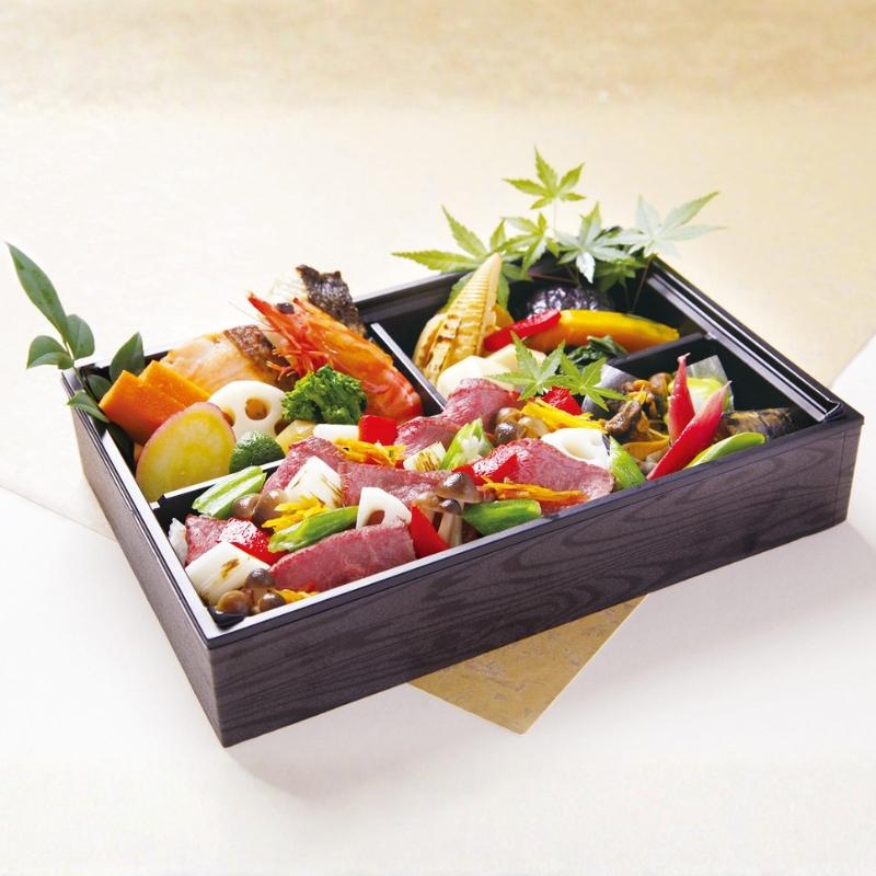 おせち容器使い捨て おせち弁当箱 黒 重箱 仕切り 小分け 通販 小鉢