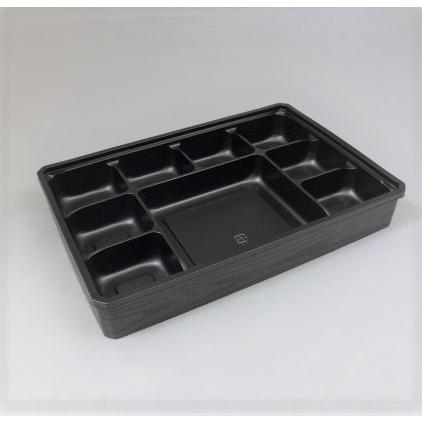 使い捨て弁当箱 アクタ ワン折90×60 フチ・底・透明蓋セット 50組 高級