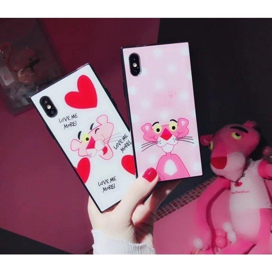 Sale Iphone8 スマホケース Panther Pink X ケース かわいい 四角い スクエア ピンクパンサー Iphone Iphone7 Iphone用ケース 機種 Iphonex Xs Www Projectcorfu Com