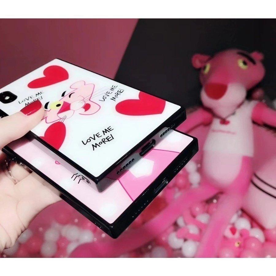 Sale Iphone8 スマホケース Panther Pink X ケース かわいい 四角い スクエア ピンクパンサー Iphone Iphone7 Iphone用ケース 機種 Iphonex Xs Www Projectcorfu Com
