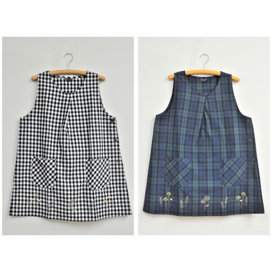 エプロン 保育士 割烹着 キッチン 母の日 シンプル Vivre sa Vie