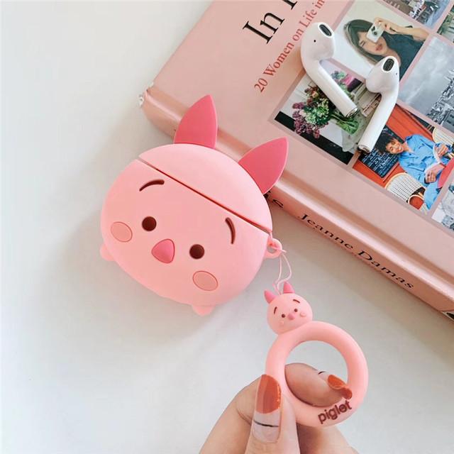 AirPods proケース イヤホンカバー 保護カバー　ピグレット Amazon | Airpods Proケース ピグレット AirPods Proカバー 充電ケース