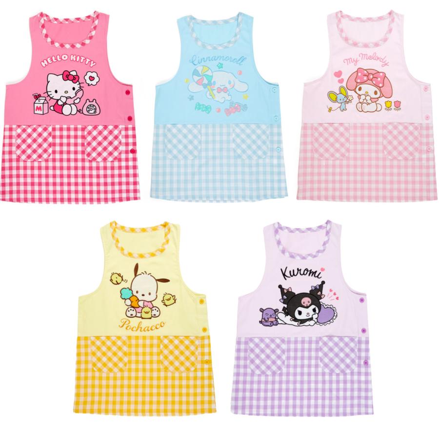 sanrio エプロン 保育士 割烹着 サンリオ キティ シナモロール sanrio エプロン 保育士 割烹着 サンリオ キティ シナモロール