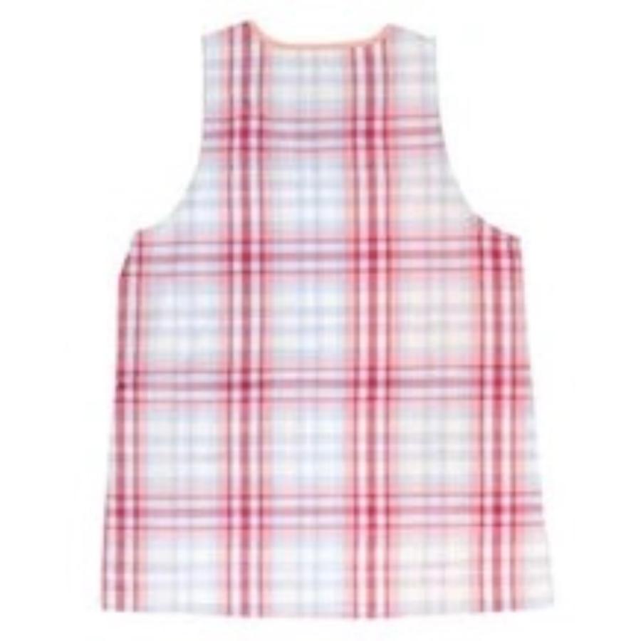 SNOOPY（スヌーピー） エプロン 保育士 割烹着 チェック 新生活 母の日