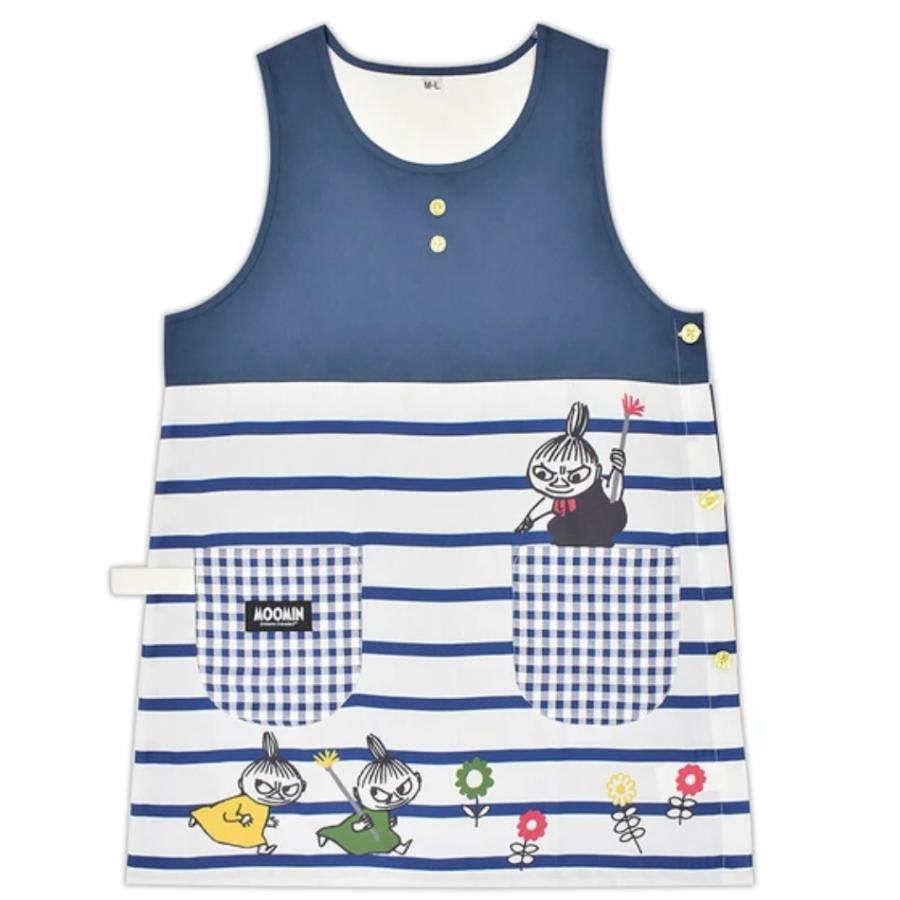 ムーミン エプロン リトルミイ リサとガルパール ジャッキー くまのが 