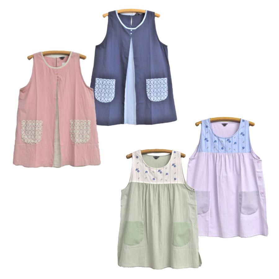 エプロン 保育士 割烹着 キッチン 母の日 シンプル Vivre sa Vie