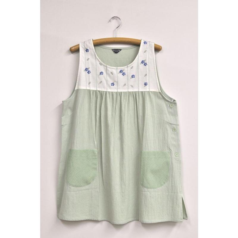 エプロン 保育士 割烹着 キッチン 母の日 シンプル Vivre sa Vie