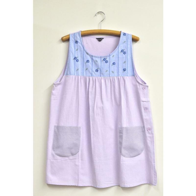 エプロン 保育士 割烹着 キッチン 母の日 シンプル Vivre sa Vie