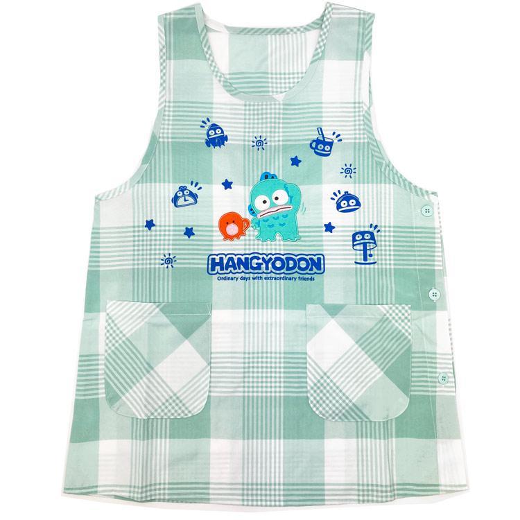 sanrio ハンギョドン エプロン 保育士 ラン型 サイドボタン sanrio ハンギョドン エプロン 保育士 ラン型 サイドボタン