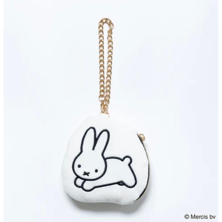 Miffy（ミッフィー） ポーチ ダイカット チャーム うさぎ エアーポッズ