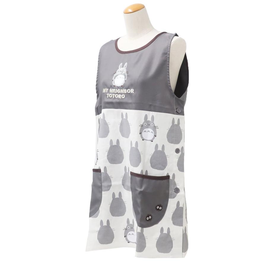 スタジオジブリ となりのトトロ 保育士 エプロン ジブリ トトロ 割烹着