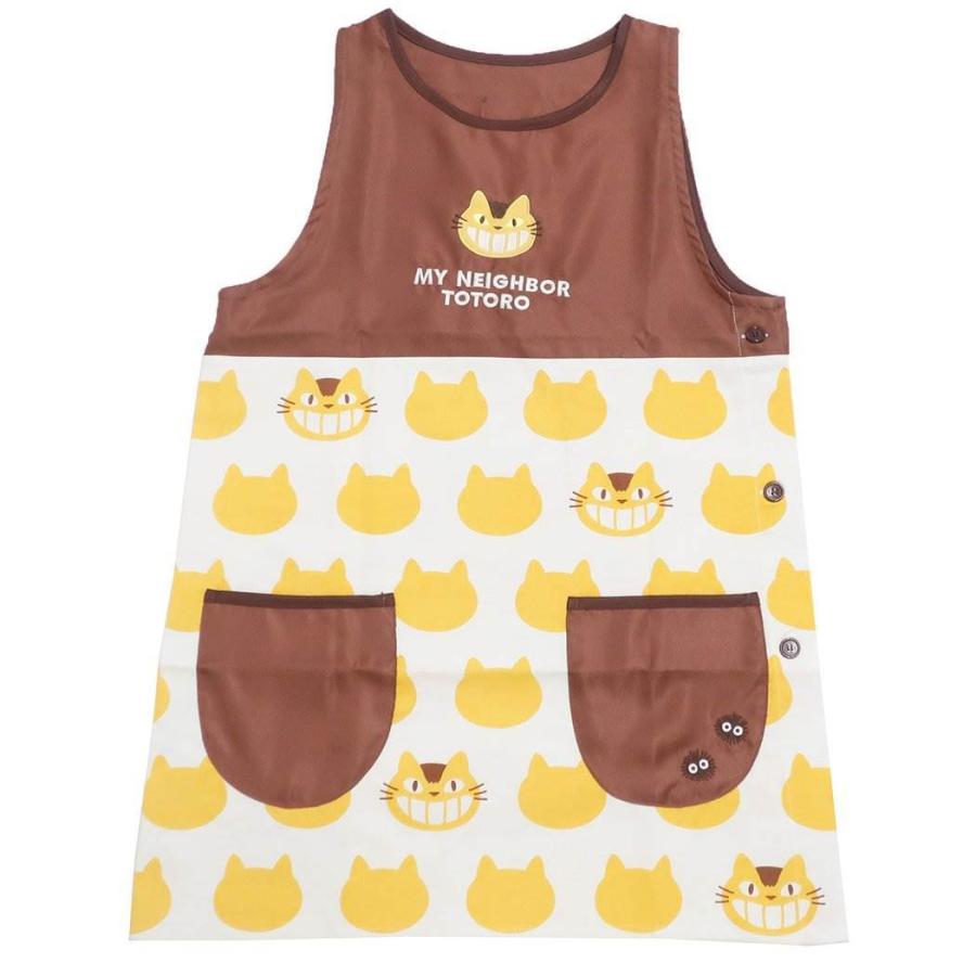スタジオジブリ となりのトトロ ジブリ エプロン トトロ ネコバス 保育