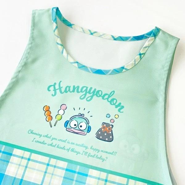 sanrio（サンリオ） エプロン 保育士 割烹着 ラン型 ポチャッコ