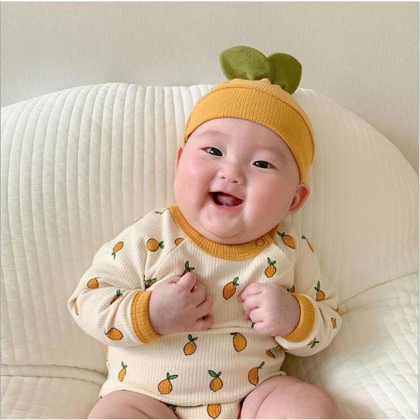 ベビー キッズ インポート ロンパース おしゃれ 変身 フルーツ ゆず
