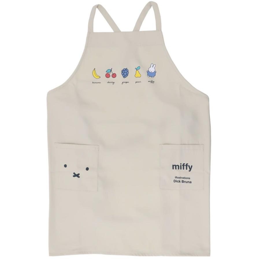 Miffy（ミッフィー） スヌーピー レディース エックス型 エプロン 保育