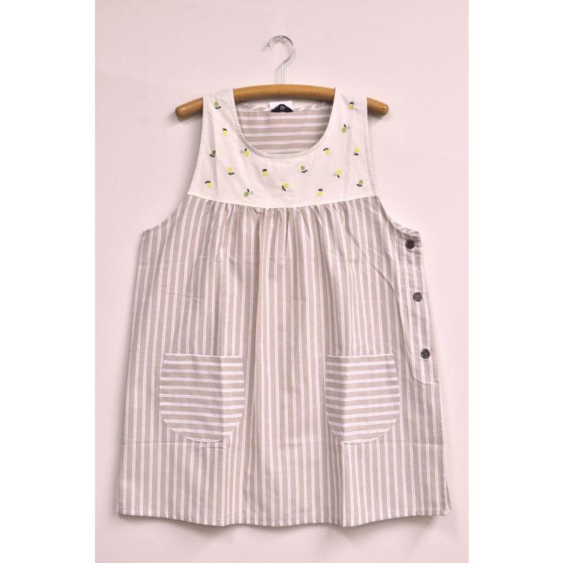 エプロン 保育士 割烹着 キッチン 母の日 シンプル Vivre sa Vie