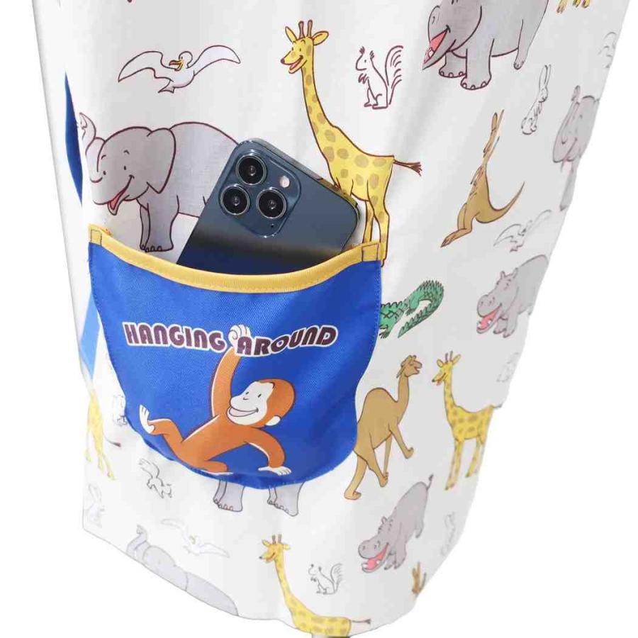 ☆専用☆きんぎょがにげた　おさるのジョージ　保育士エプロン 楽天市場】おさるのジョージ 大人用エプロン【保育士さん／看護師さん